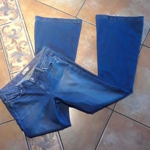 PAIGE SZ 28X35 SUPER FLARE JEANS